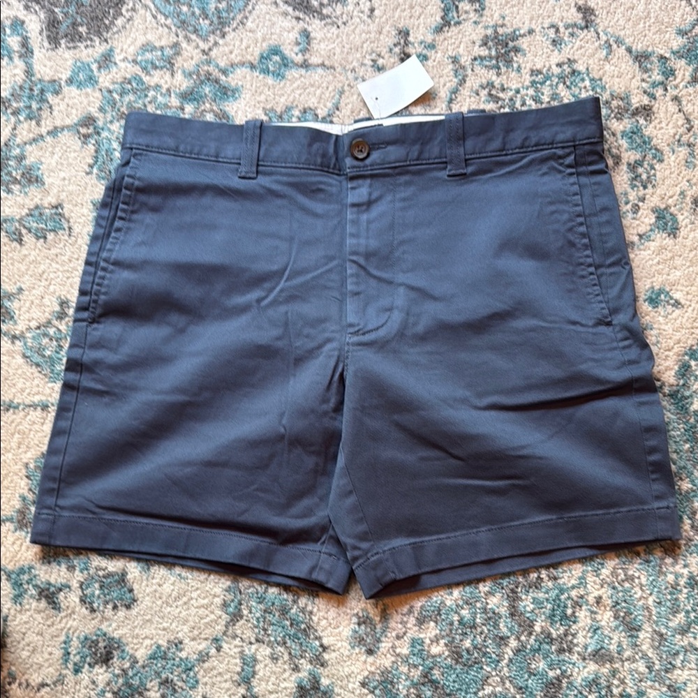 Men's Blue Casual Shorts